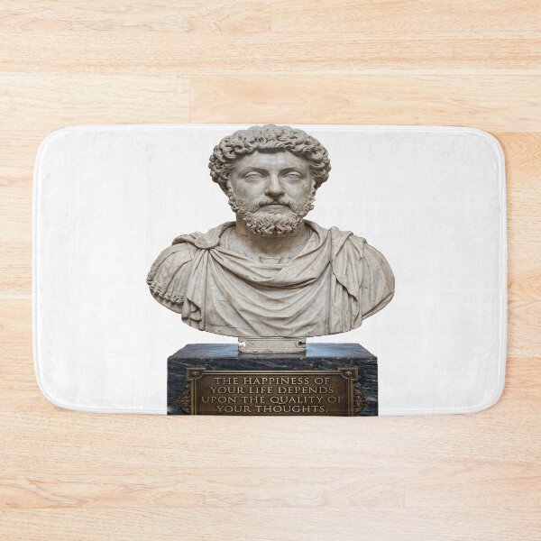 Item preview, Marcus Aurelius bust with Meditations quote designed and sold by Solomon-Ent-144.