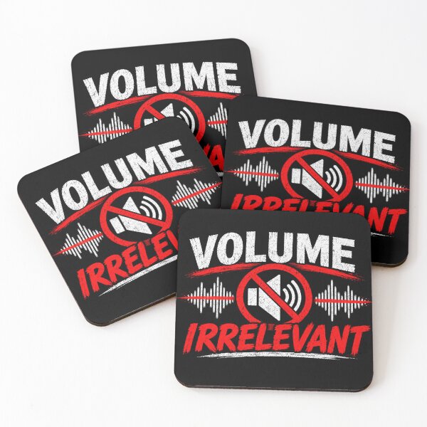 Item preview, Volume Irrelevant designed and sold by TY-Cat-Tees.