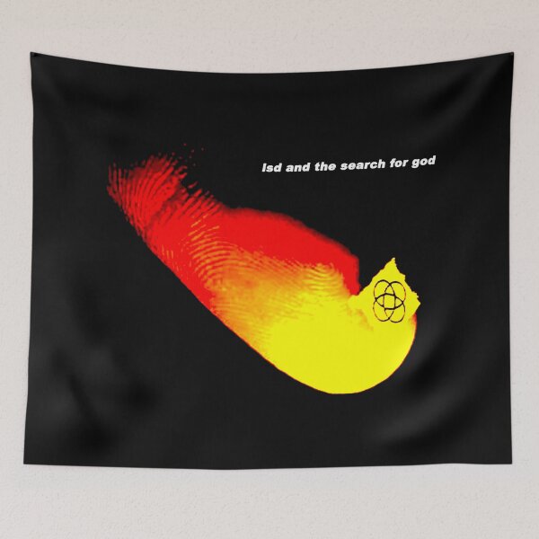 Item preview, Fingerprint SIlhouette Red And Yellow designed and sold by MosiUniq.