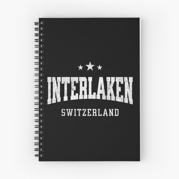 Item preview, Interlaken Switzerland Vintage Varsity Travel Souvenir Graphic Design designed and sold by NiceTeeClub.