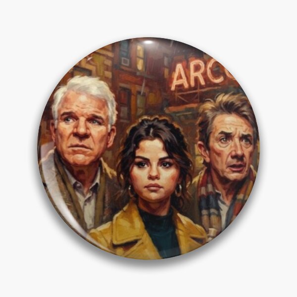 Item preview, Only Murders in the Building Fine Art Tribute designed and sold by Art's Diner.