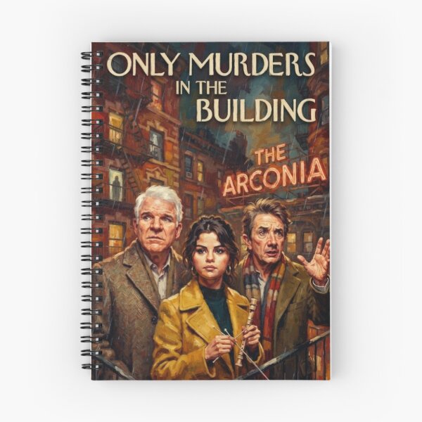 Item preview, Only Murders in the Building Fine Art Tribute designed and sold by Art's Diner.