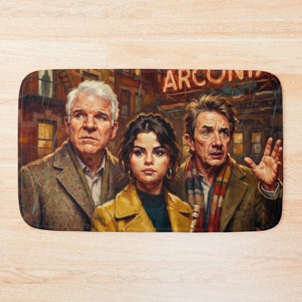 Item preview, Only Murders in the Building Fine Art Tribute designed and sold by Art's Diner.