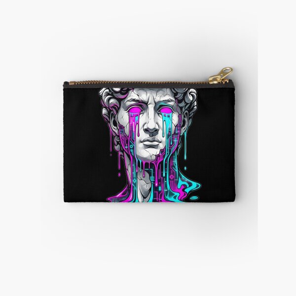 Item preview, Melting Cyber Statue  Synthwave Vaporwave David Art designed and sold by ZoneMerch.