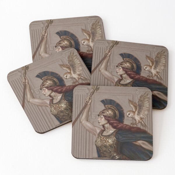 Item preview, Athena designed and sold by AliceBlakeArt.