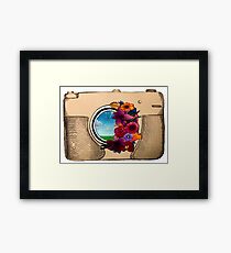 Natural Technology - Grass Framed Print