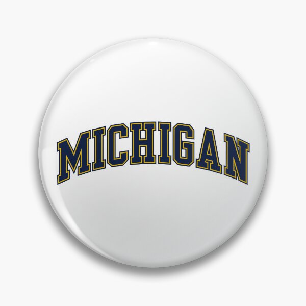 Item preview, Maize Blue Varsity Typography designed and sold by rakmubeng.