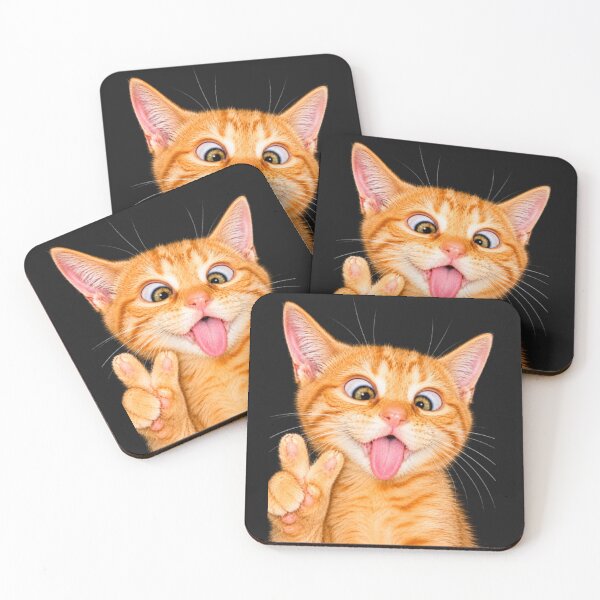 Item preview, Funny Orange Tabby Cat designed and sold by INKRebelGraphic.