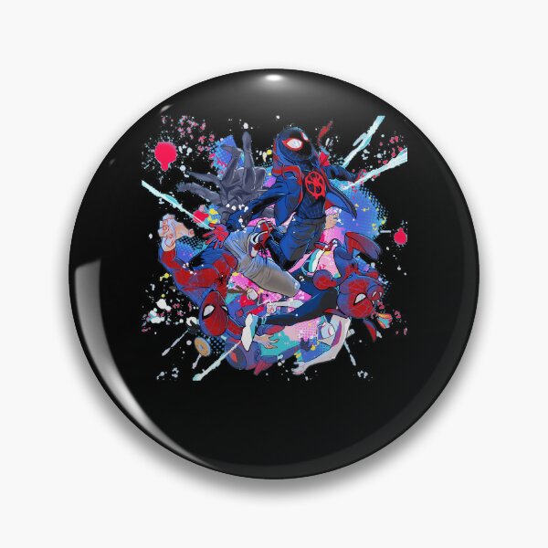 Item preview, Superhero Team Flying Dynamic Action Paint Splatter designed and sold by Dakdoky.