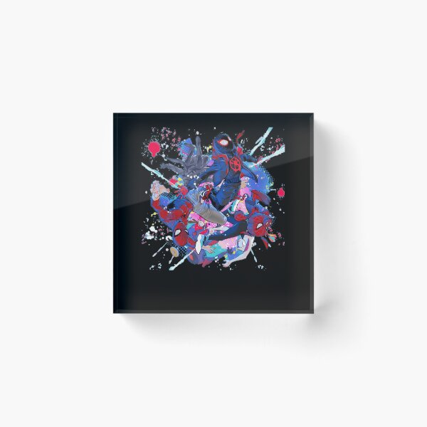 Item preview, Superhero Team Flying Dynamic Action Paint Splatter designed and sold by Dakdoky.