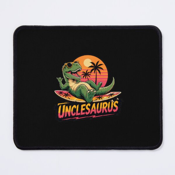 Item preview, Unclesaurus Rex Sunglasses Sunset Retro Dinosaur designed and sold by leocreatives.