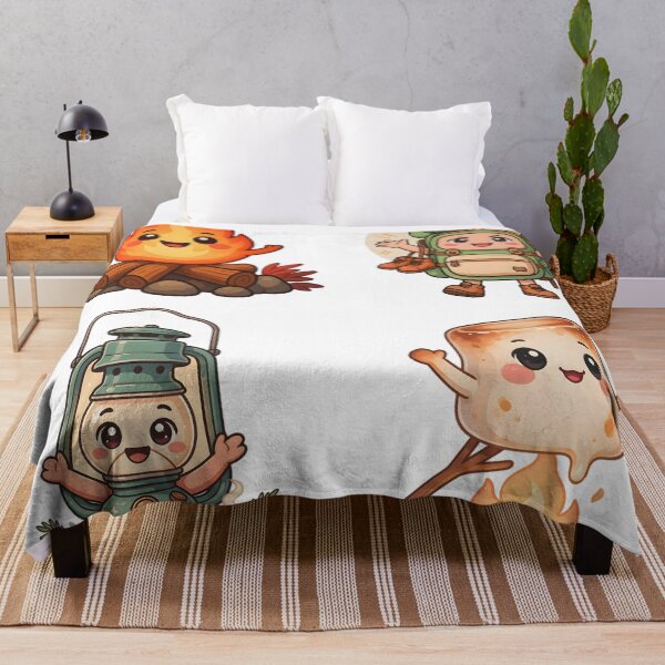 Item preview, Cute Kawaii Camping Gear Adventure Sticker Pack designed and sold by ChibiPCStudio.