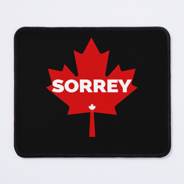 Item preview, Red Maple Leaf Symbol Bold Text Center designed and sold by Dakdoky.