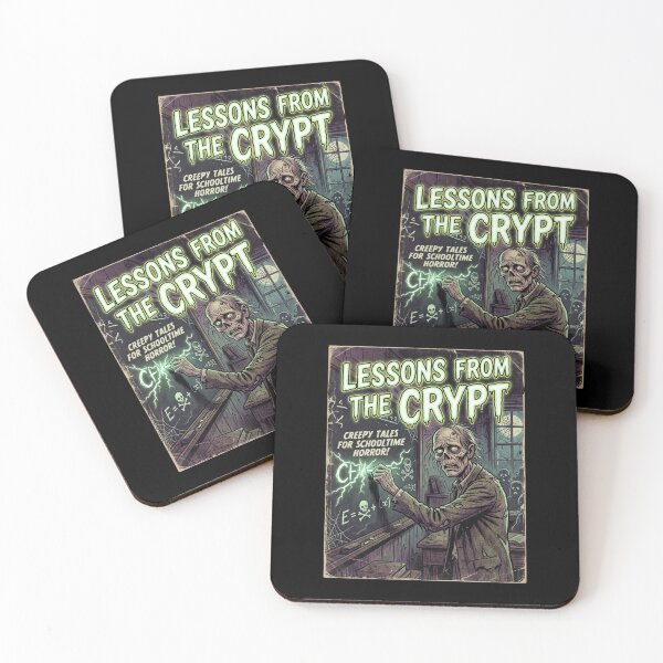 Item preview, Lessons from the Crypt Vintage 1950s Horror Comic Book Teacher T-Shirt designed and sold by KreatoLab.