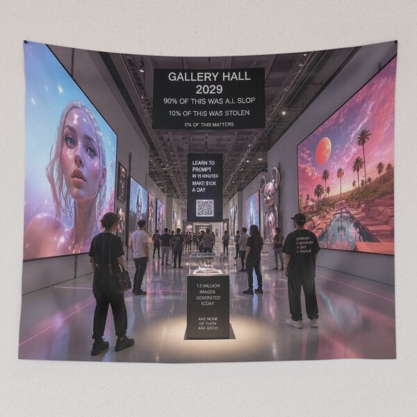 Item preview, AI Gallery Humor designed and sold by shakespeare1212.