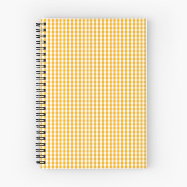 Item preview, Pale Pumpkin Orange and White Halloween Small Gingham Check designed and sold by Creepyhollow.