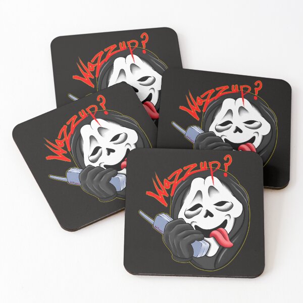 Artikelvorschau, Ghostface Scream Wazzup entworfen und verkauft von AlphaKurdish.