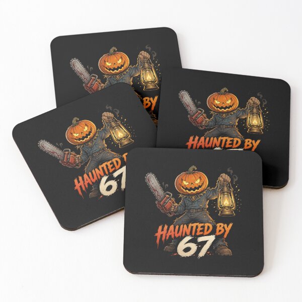 Item preview, Haunted by 67 – funny ghost and pumpkin halloween costume designed and sold by TheEndDesign.