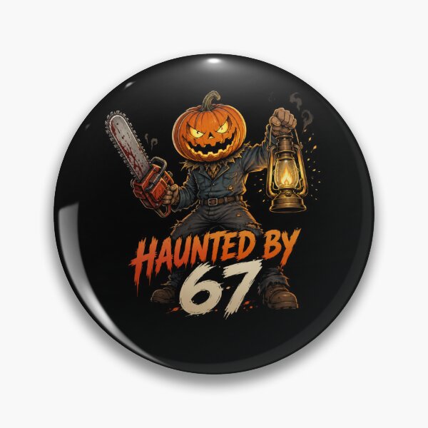 Item preview, Haunted by 67 – funny ghost and pumpkin halloween costume designed and sold by TheEndDesign.