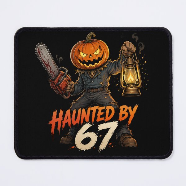 Item preview, Haunted by 67 – funny ghost and pumpkin halloween costume designed and sold by TheEndDesign.