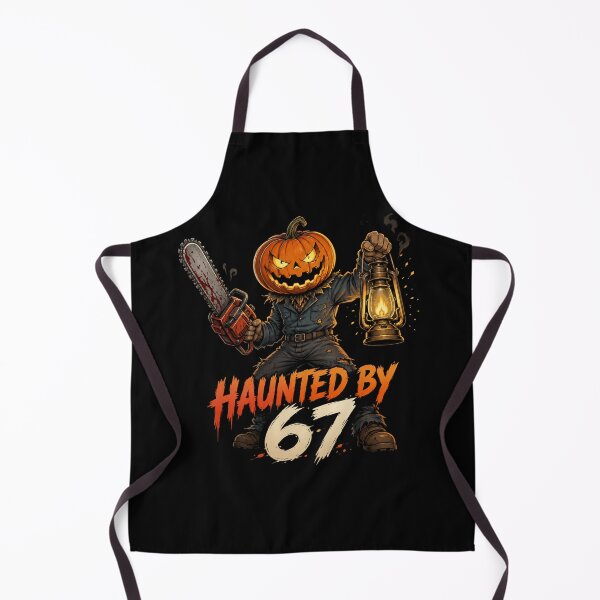 Item preview, Haunted by 67 – funny ghost and pumpkin halloween costume designed and sold by TheEndDesign.