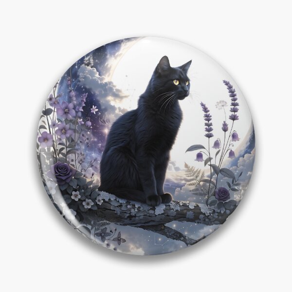 Item preview, Guardian Cat of the Moon designed and sold by Neural-canvas.