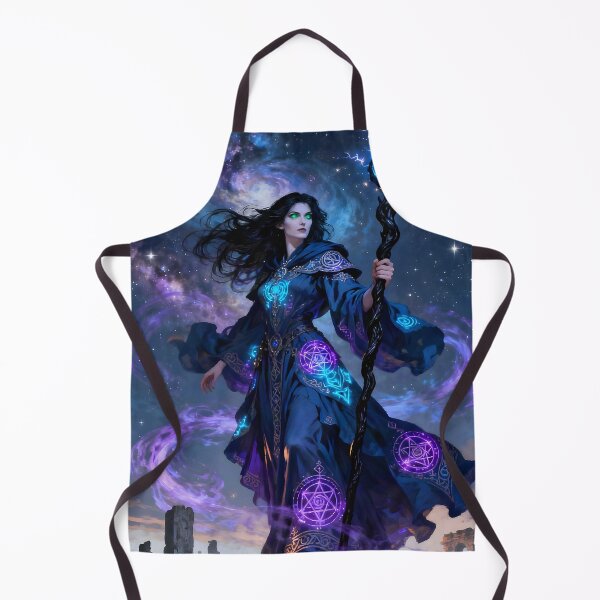 Item preview, Sorceress Weaving Celestial Magics designed and sold by Fanta-sticky.