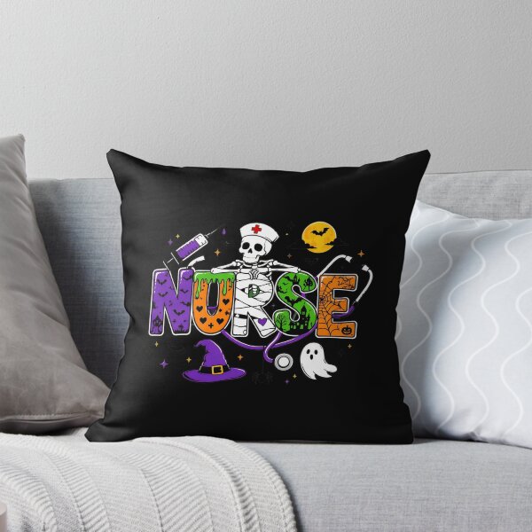 Item preview, Nurse Halloween Costume Spooky Stethoscope Caduceus Bats designed and sold by leocreatives.