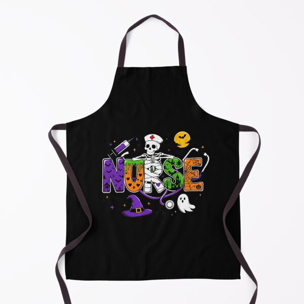 Item preview, Nurse Halloween Costume Spooky Stethoscope Caduceus Bats designed and sold by leocreatives.