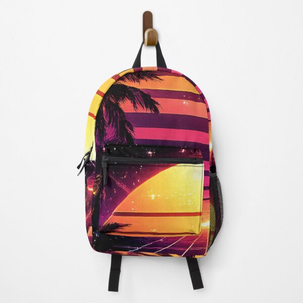 Item preview, Vintage Synthwave Sunset Retro 80s Grid Art designed and sold by RiteshCenter .
