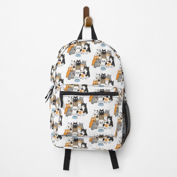 Item preview, Funny Cats Fighting Over Empty Food Bowl designed and sold by MonkiFlipp.