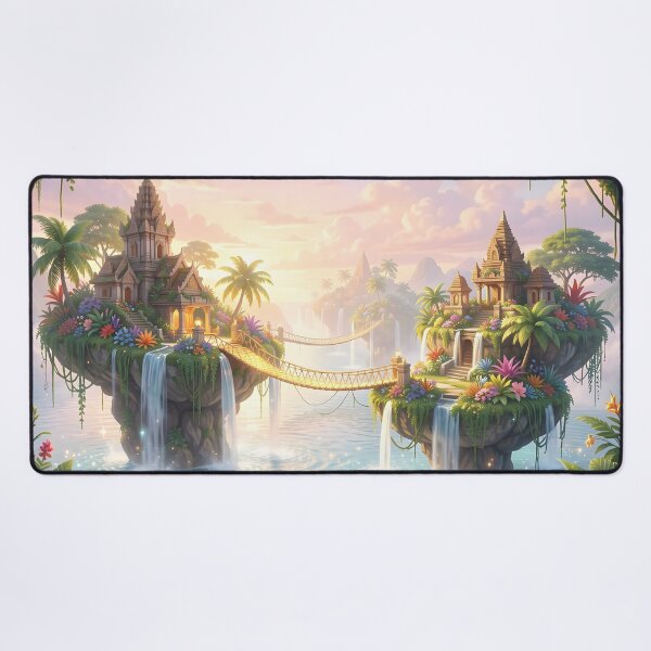Item preview, Floating Fantasy Islands designed and sold by Fanta-sticky.