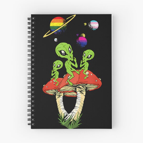 Item preview, Mushroom Alien Lgbt-Q Gay Pride Lgbt-Q Proud Ally Planets designed and sold by SilverSultry.