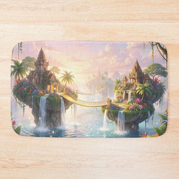Item preview, Floating Fantasy Islands designed and sold by Fanta-sticky.