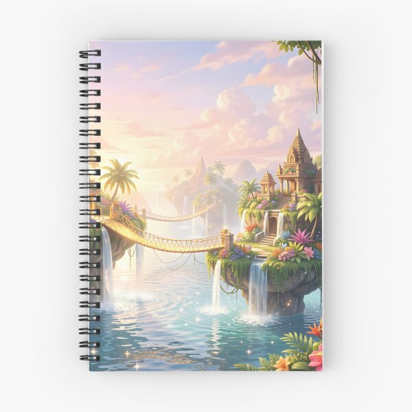 Item preview, Floating Fantasy Islands designed and sold by Fanta-sticky.