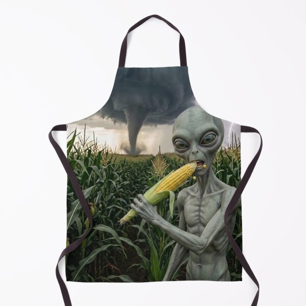 Item preview, Alien in Cornfield designed and sold by MelKowasic.