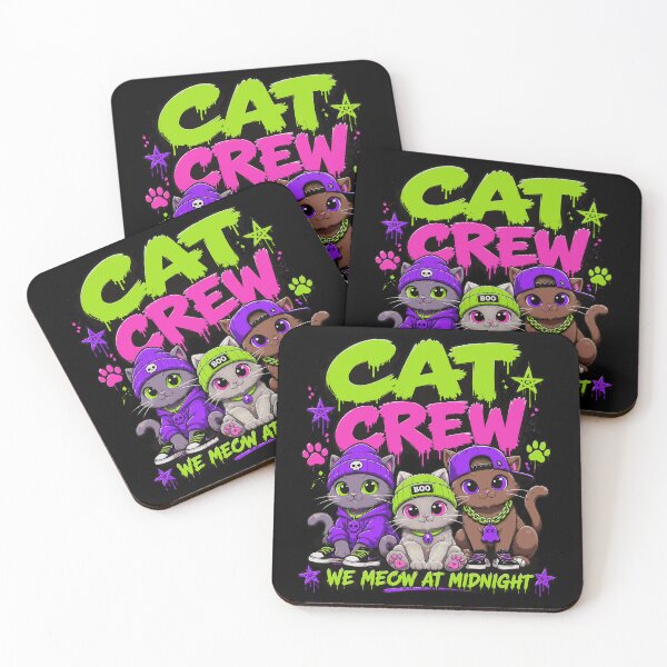 Item preview, Urban Feline Squad Midnight Sounds Graphic designed and sold by markymaarty.