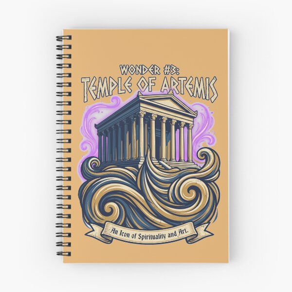 Item preview, Temple of Artemis Ancient Wonder Illustration designed and sold by puzzell.