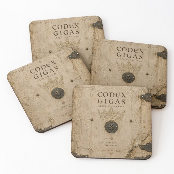 Item preview, Codex Gigas – The Devil’s Bible Medieval Manuscript Cover designed and sold by Extravanganzza.