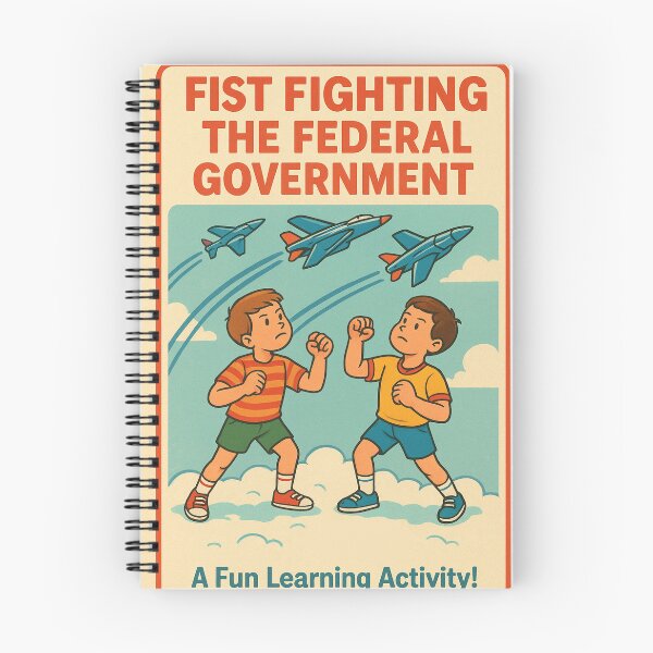 Item preview, FIST FIGHTING THE FEDERAL GOVERNMENT designed and sold by The Turbulent Architect.