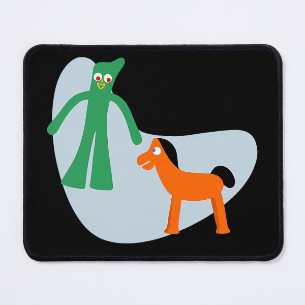 Item preview, Green Clay Figure Orange Horse Amorphous Shape designed and sold by theXdarkaXbyss.