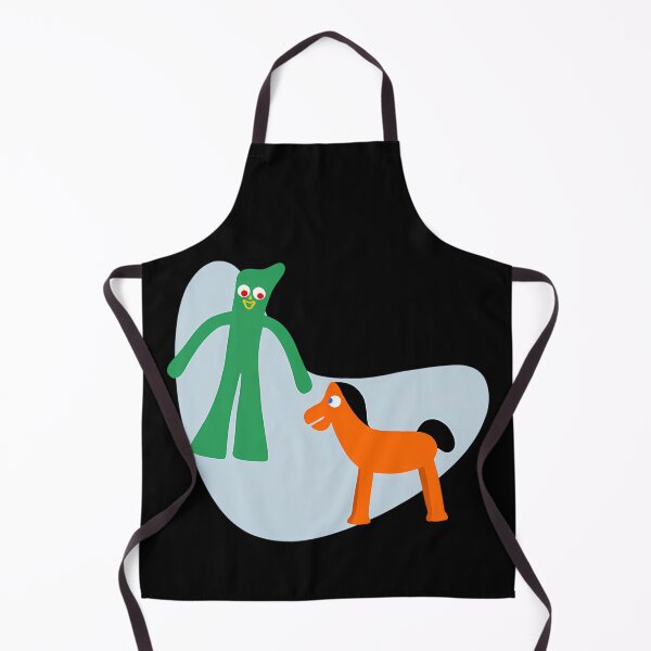Item preview, Green Clay Figure Orange Horse Amorphous Shape designed and sold by theXdarkaXbyss.