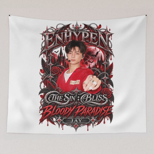 Item preview, Jay Bloody Paradise Full Red Athletic Ensemble designed and sold by Valeree Store.