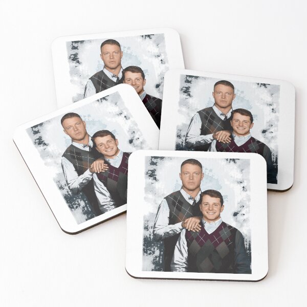 Item preview, Kansas City Retro Argyle Football Duo Portrait Design designed and sold by ntstackpole.