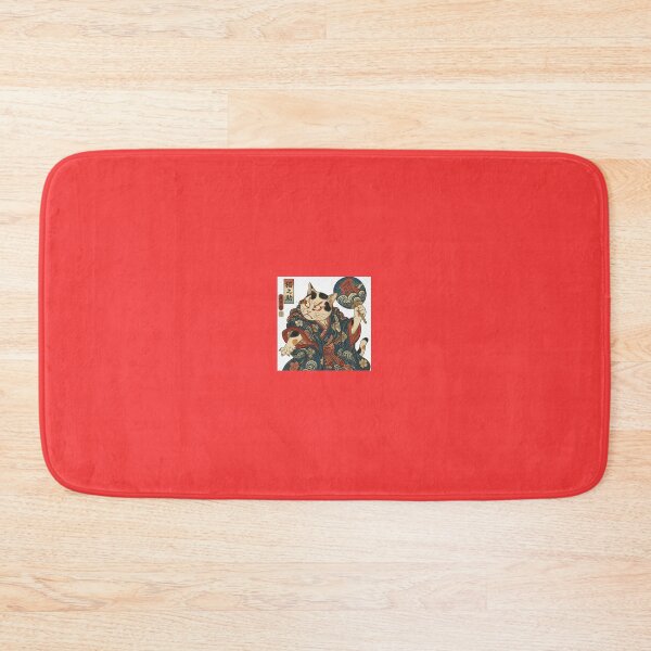 Item preview, Kabuki Cat Warrior "Nekonosuke" — Ukiyo-e Style Art designed and sold by derideriworks.