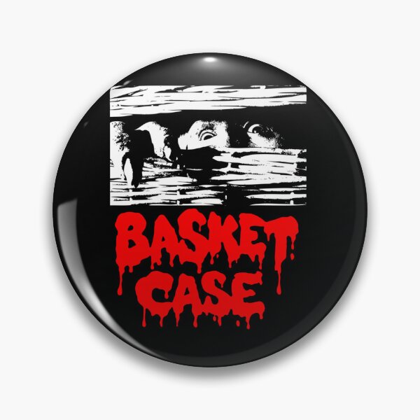 Item preview, Hidden Creature Peeking Through Wicker Basket Horror Movie designed and sold by HelStorM666.