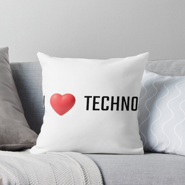 Artikelvorschau, Ich liebe Techno. entworfen und verkauft von CONFORMIST-REBEL.