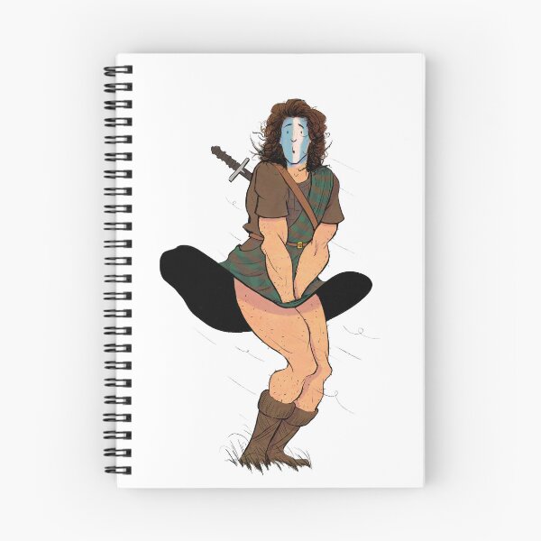 Item preview, Braveheart William Wallace Cartoon Illustration designed and sold by The A-Press.
