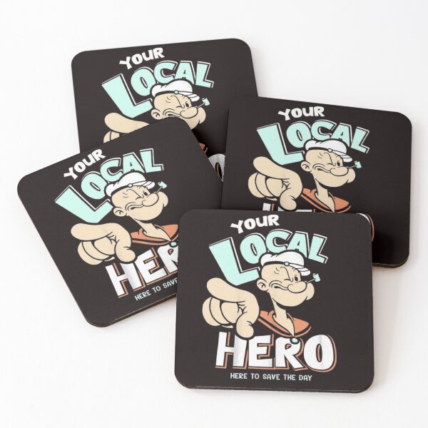 Item preview, Your Local Hero Is Here to Save the Day – Funny Cartoon Superhero Design designed and sold by RajDeals.