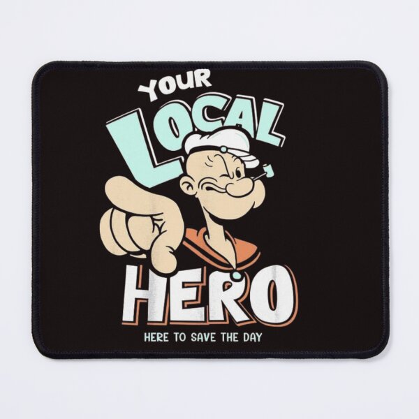 Item preview, Your Local Hero Is Here to Save the Day – Funny Cartoon Superhero Design designed and sold by RajDeals.